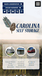Mobile Screenshot of carolinastreetstorage.com